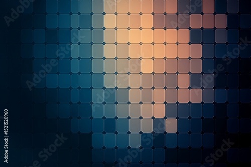 Minimalist pixelated pattern with small uniform squares.