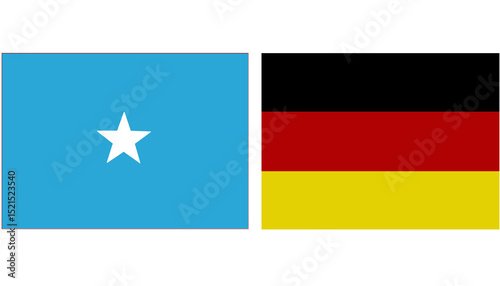 Somalia Official flag with Germany national flag, both countries flags in Horizontal shape and isolated on white background
Rectangular colorful design Flag with together.
Somalian Flag Free Download Somalia Official flag with Germany national flag, both countries flags in Horizontal shape and isolated on white background
Rectangular colorful design Flag with together.
Somalian Flag - GFXLoad