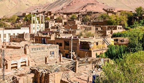 Uighur village of Tuyoq near Turpan in Xinjiang Province, China
