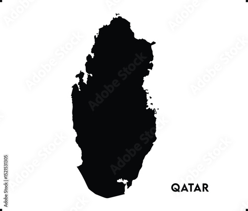 Qatar icon vector design, Qatar Logo design, Qatar's unique charm and natural wonders, Use it in your marketing materials, travel guides, or digital projects, Qatar map logo vector, geography logo