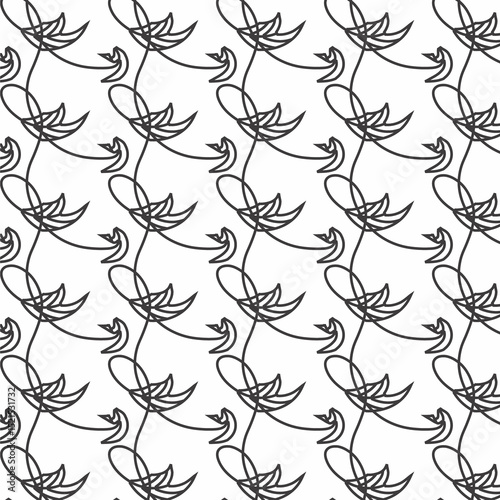 Abstract geometric seamless pattern mandala background wallpaper