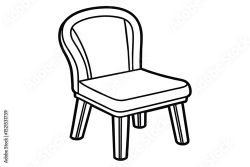 Classic Upholstered Chair Design Simple Elegance for Modern Living Spaces