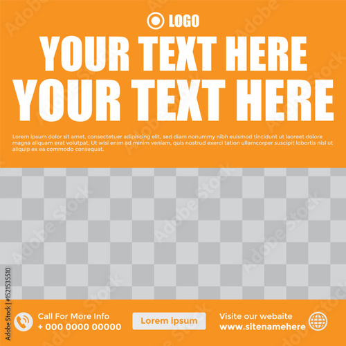Promotional Flyer Template for Advertising
