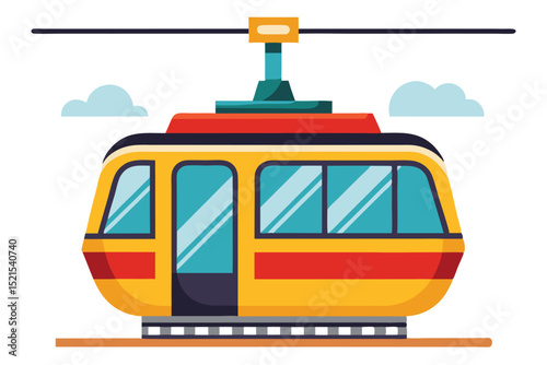 Mountain Cable Car Transportation Scenic Aerial Views and Thrilling Rides