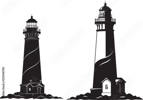 Lighthouse icon vector illustration