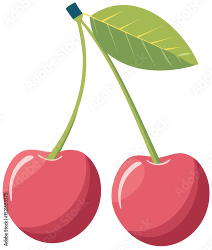 Sweet Cherry Cartoon