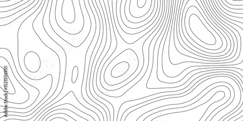Topographic map background with geographic grid for hiking and mountain sport. luxury topographic wavy pattern and geographic grid map design. paper texture Imitation of a geographical map shades.