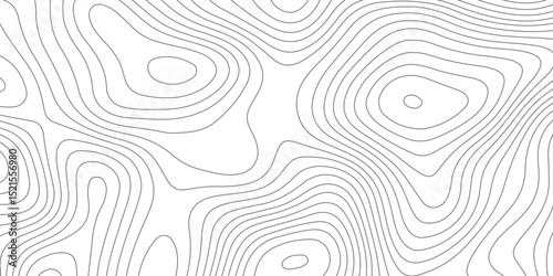 Topographic map background with geographic grid for hiking and mountain sport. luxury topographic wavy pattern and geographic grid map design. paper texture Imitation of a geographical map shades.