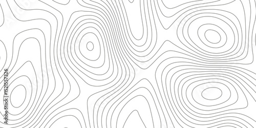 Topographic map background with geographic grid for hiking and mountain sport. luxury topographic wavy pattern and geographic grid map design. paper texture Imitation of a geographical map shades.