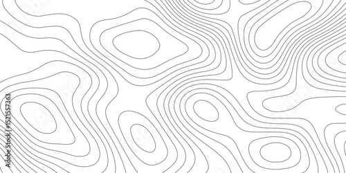 Topographic map background with geographic grid for hiking and mountain sport. luxury topographic wavy pattern and geographic grid map design. paper texture Imitation of a geographical map shades.