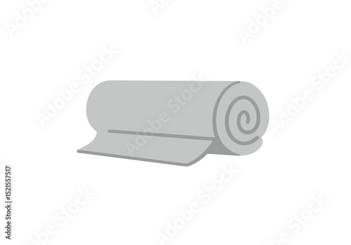 Health and Wellness Icon Set – Flat Fitness, Nutrition, and Self-Care Symbols on White Background