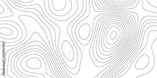 Topographic map background with geographic grid for hiking and mountain sport. luxury topographic wavy pattern and geographic grid map design. paper texture Imitation of a geographical map shades.