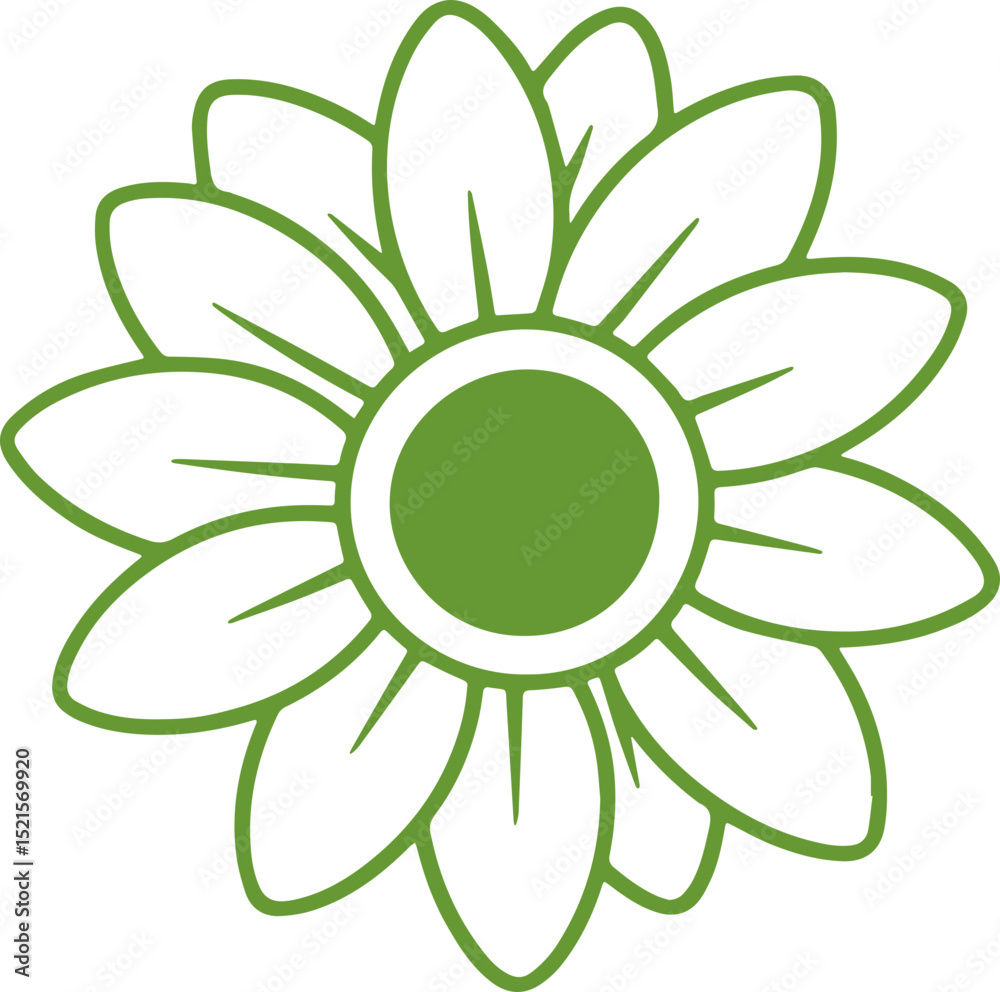 sunflower icon with transparent background vector pattern sunflower icon with transparent background vector pattern