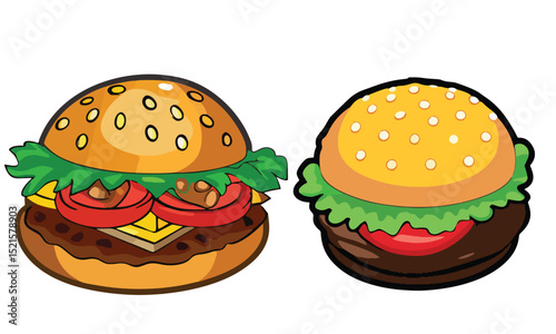 Fast food barger .