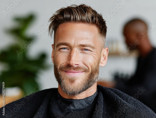 Stylish Men with Facial Hair: Beards, Moustaches, and Crew Cuts