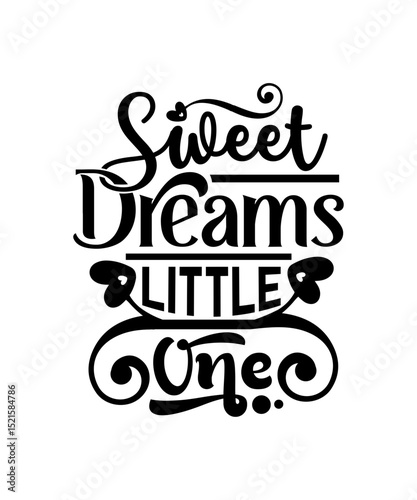 sweet dreams little one svg