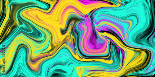 Colorful marble pattern. Abstract wavy curve fluid modern marble texture background. Artwork abstract vector texture.