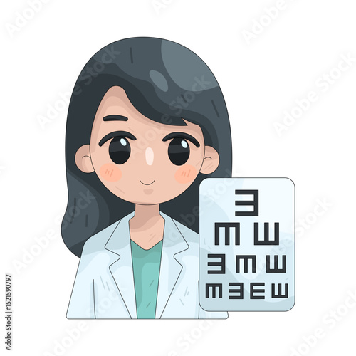 Illustration of Optometrist