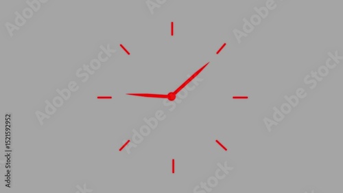 Clock spinning, watch animation on transparent background  alarm, animation, white background business button circle clock clock icon Animated wall clock in loop. Clock with moving arrows. 