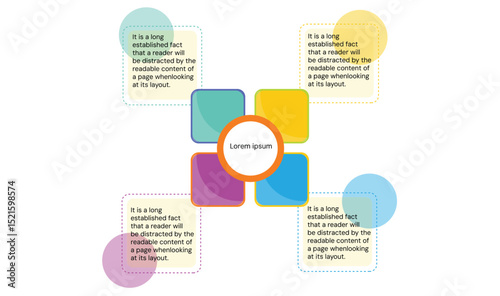 Infographic flowchart design for use.