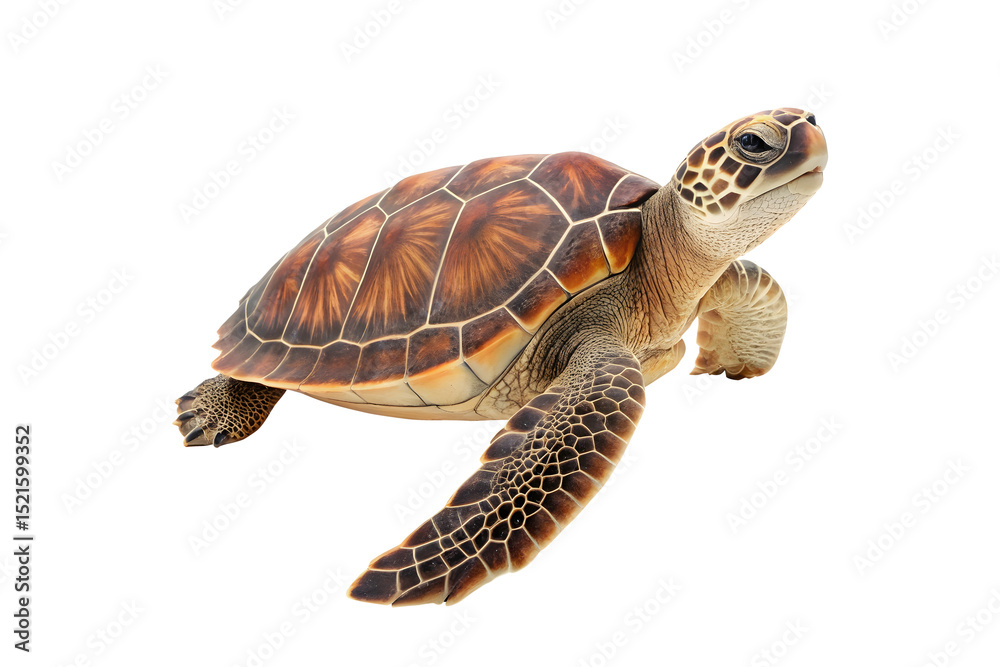 Obraz premium turtle isolated on transparent background