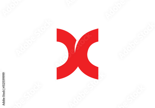letter x logo design 