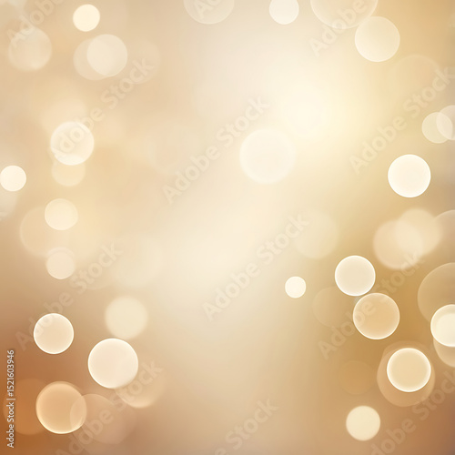 Soft brown abstract background with elegant light bokeh, smooth texture, modern design, gradient surface, stylish wallpaper and aesthetic pattern illustration - ai