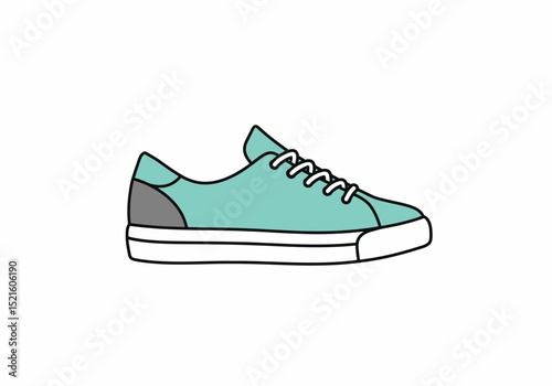 Flat Fashion Icon Set – Minimalist Men’s and Women’s Dress Outfits on White Background