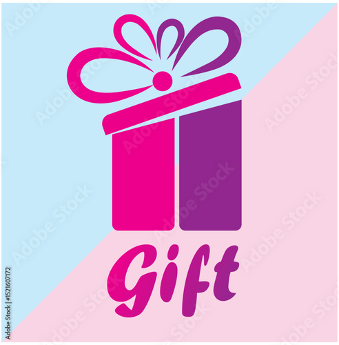 gift card pink icon