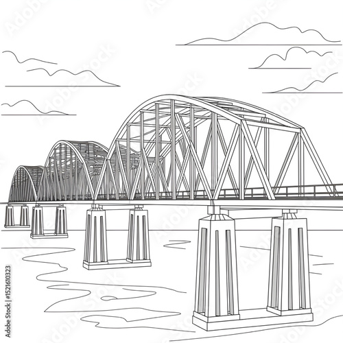 bridge over the river