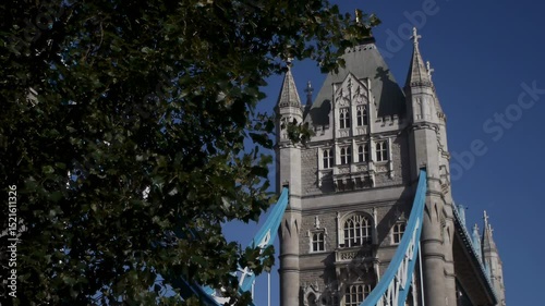 Majestic Tower Bridge Against a Clear Blue Sky