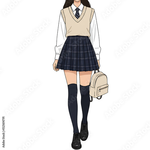 girls school uniform 