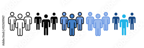 Employee Icon Element For Design