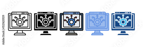 System Icon Element For Design