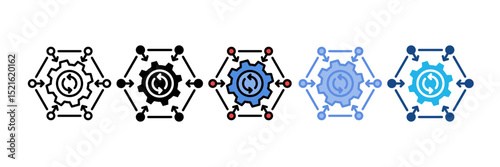 Integration Icon Element For Design