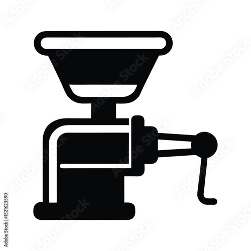 Meat Grinder Icon Vector Flat And Clean Look