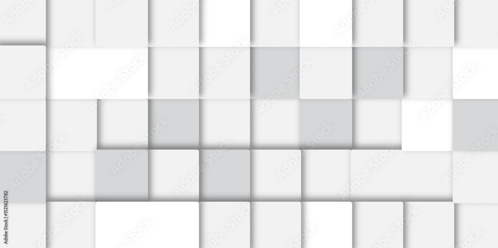 White and grey geometric texture. Abstract modern square background. vector illustration White and grey geometric texture. Abstract modern square background. vector illustration