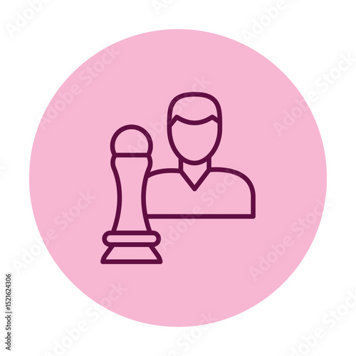 Leadership Strategy pentaglow , vector, pixel perfect, illustrator file 
