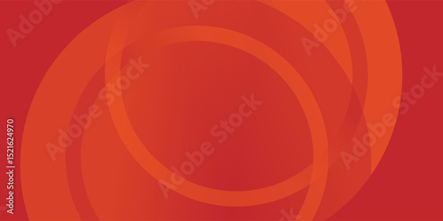Abstract orange gradient flat design background vector. Minimal geometric background. Gradient shapes composition. Fluid gradient shapes composition.