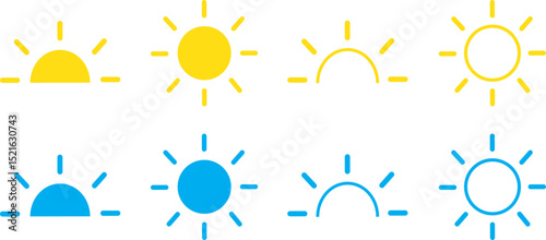Both light and black dark modes vactor set. dark and light mode icons, Screen modes icons set, user interface, and website. Circle with arrow sun and moon vactor,