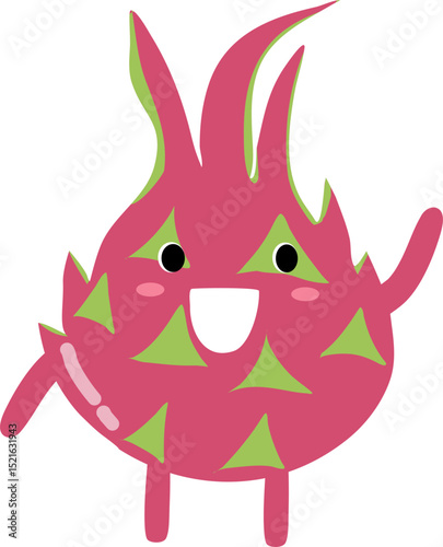 Dragon Fruit kawaii