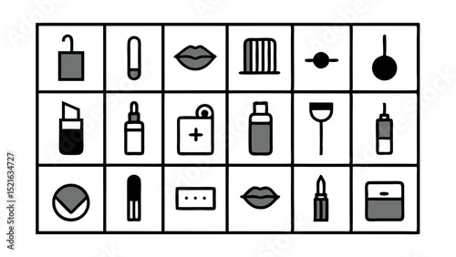 Cosmetics and Beauty Icons