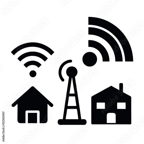 Communication and Connectivity Icons
