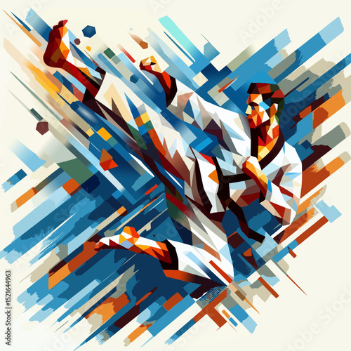 Taekwondo Kick 2.eps
