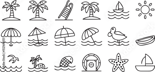 Mystery Icons Editable Secret Secrecy Line Art Vector
