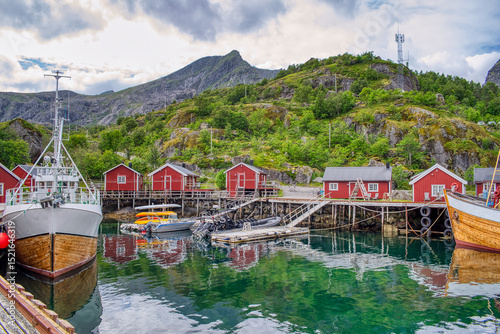 Ramberg is the administrative center of Flakstad Municipality in Nordland County, Norway. The village is located on the island of Flakstadøya in the Lofoten archipelago..