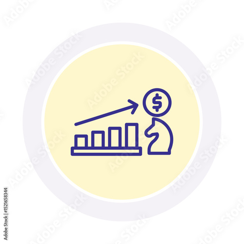 Growth Strategy vector, pixel perfect, illustrator file  
