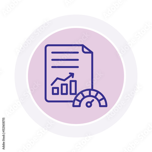 Performance Metrics vector, pixel perfect, illustrator file    
