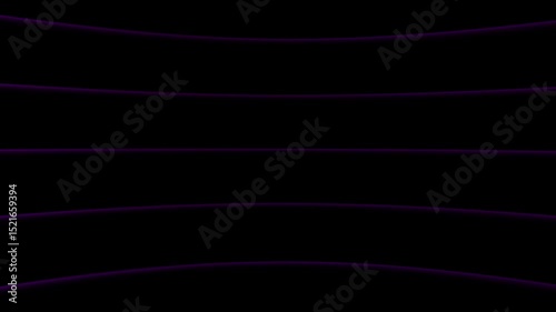 Shimmering moving pink stripes on black as a background or backdrop for bloggers, podcasts, broadcasts, streaming