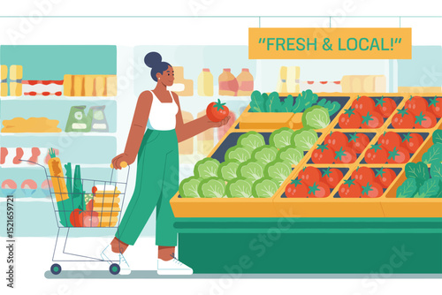 Shopping for Fresh and Local Produce A Healthy and Vibrant Lifestyle Choice